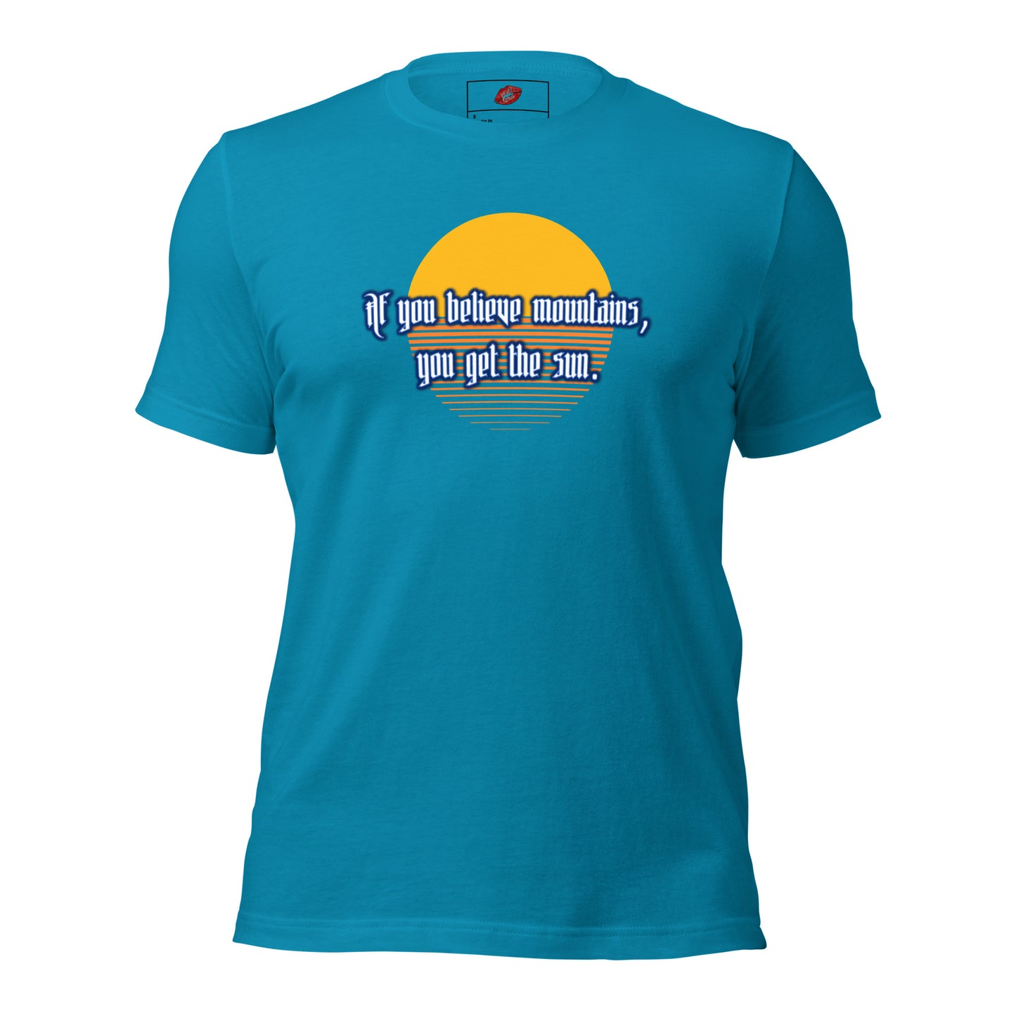 Believe Mountains Unisex Staple T-shirt