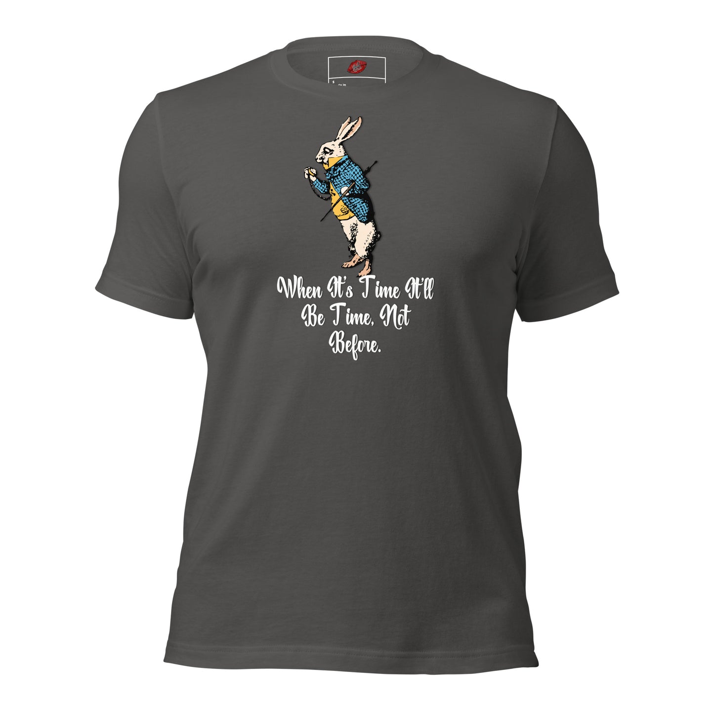 Rabbit (White) Unisex Staple T-shirt