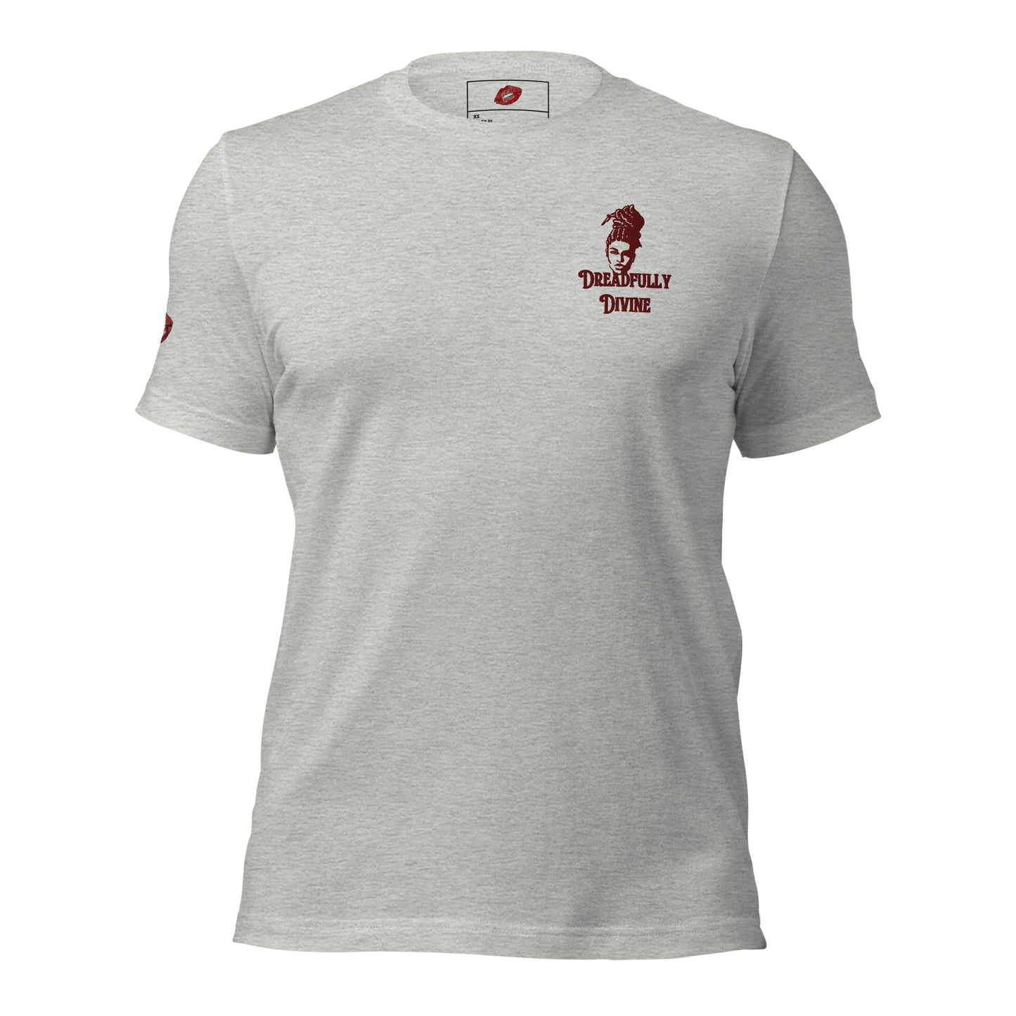 DD Woman #2 (Maroon) Embroidered Unisex Staple T-shirt