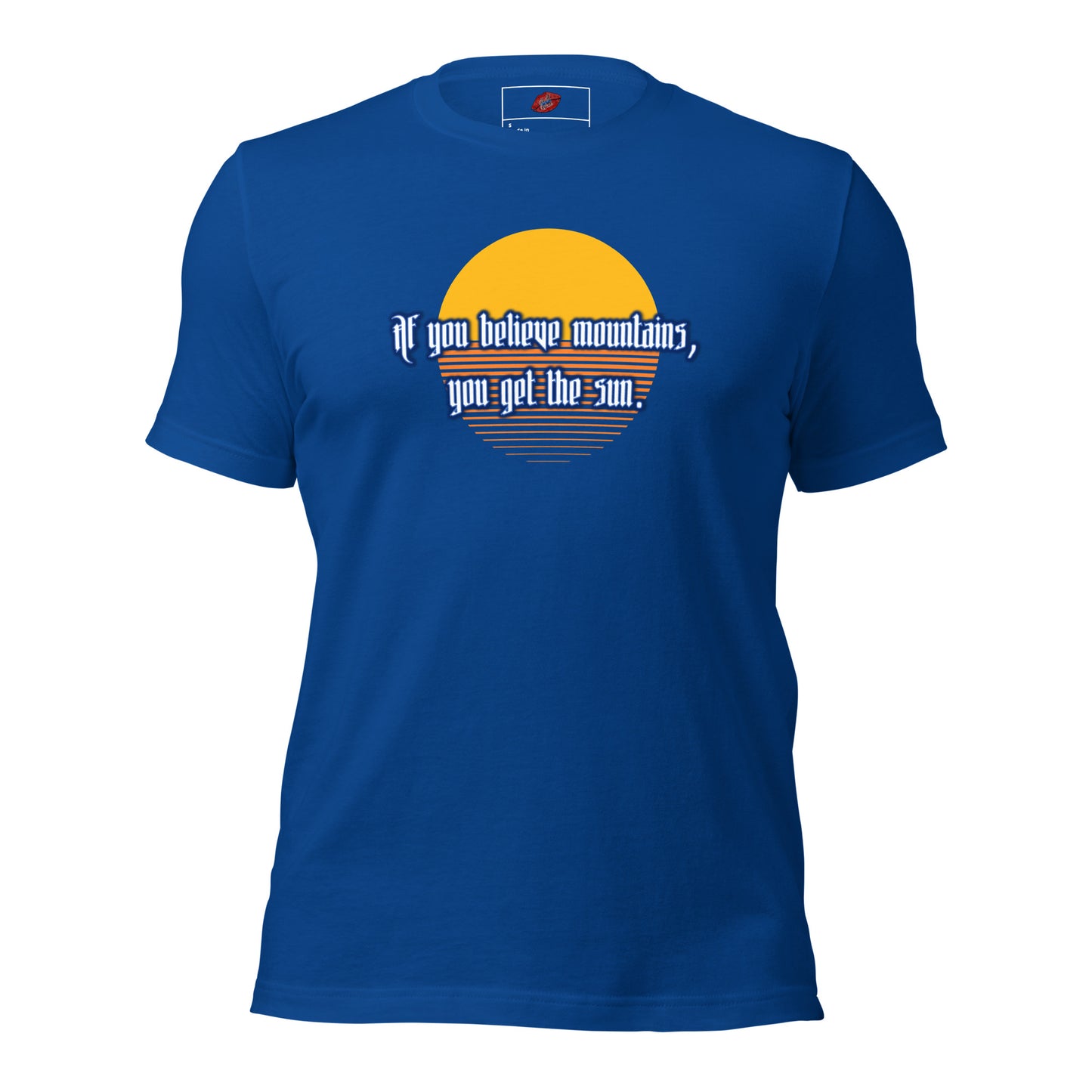 Believe Mountains Unisex Staple T-shirt