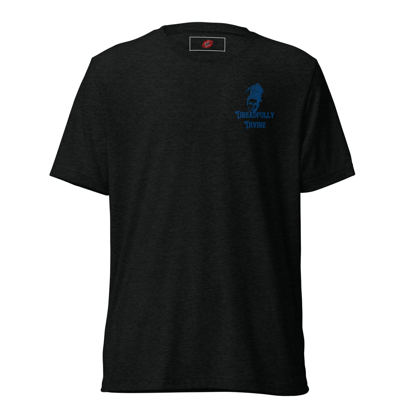 DD Woman #2 (Blue) Embroidered Tri-blend Unisex Short Sleeve T-shirt