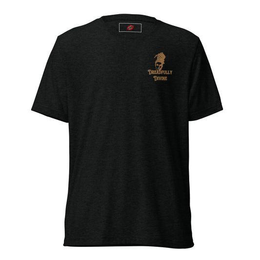 DD Woman #2 (Gold) Tri-blend Unisex Short Sleeve T-shirt