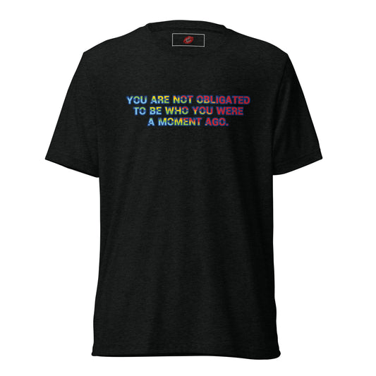 No Obligation Tri-blend Short Sleeve T-shirt