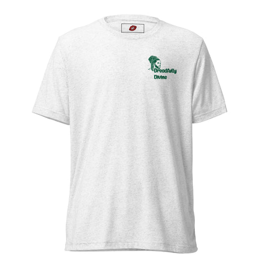 DD Man (Green) Tri-blend Unisex Short Sleeve T-shirt