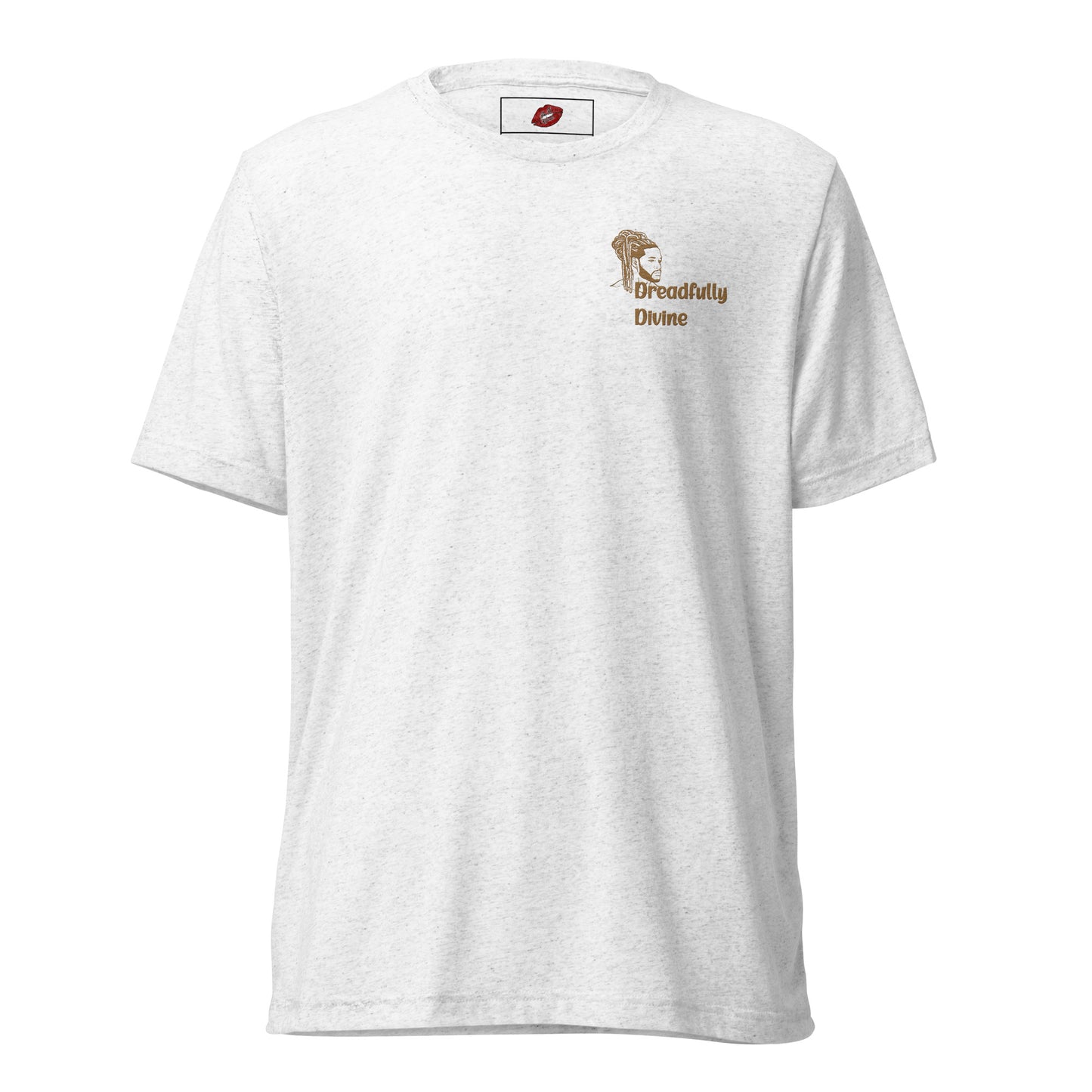 DD Man (Gold) Tri-blend Unisex Short Sleeve T-shirt