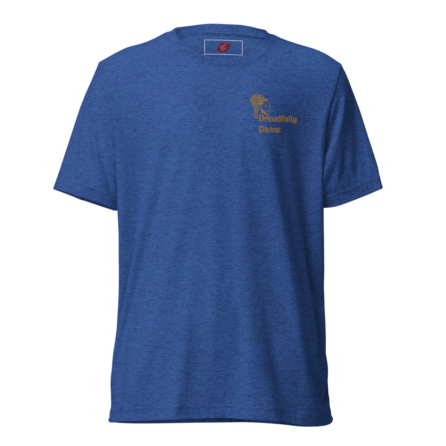 DD Man (Gold) Tri-blend Unisex Short Sleeve T-shirt