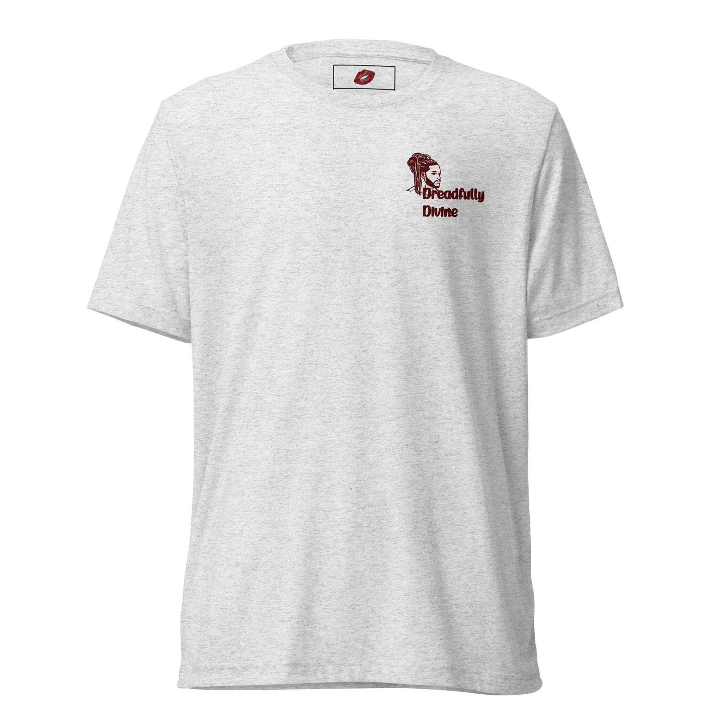 DD Man (Maroon) Tri-blend Unisex Short Sleeve T-shirt