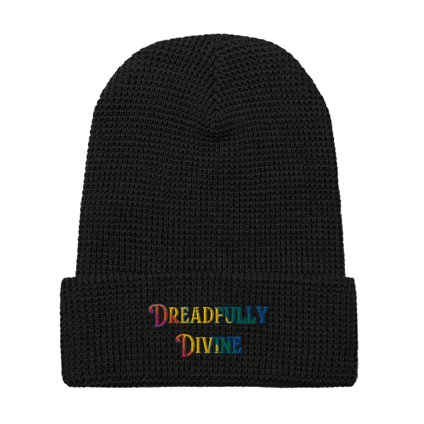 DD Logo (Multi-color) Waffle Beanie