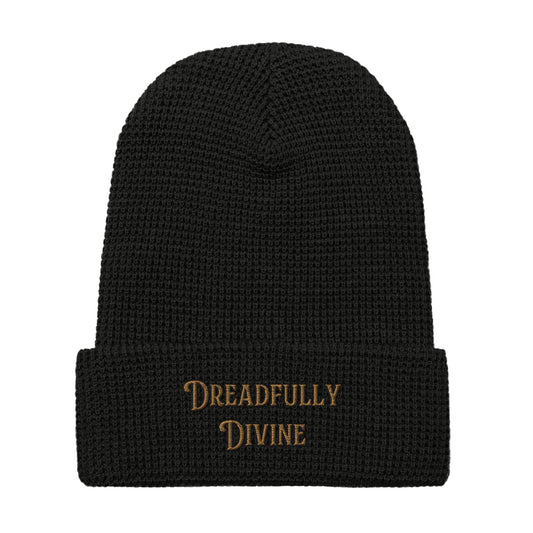 DD Logo (Gold) Waffle Beanie