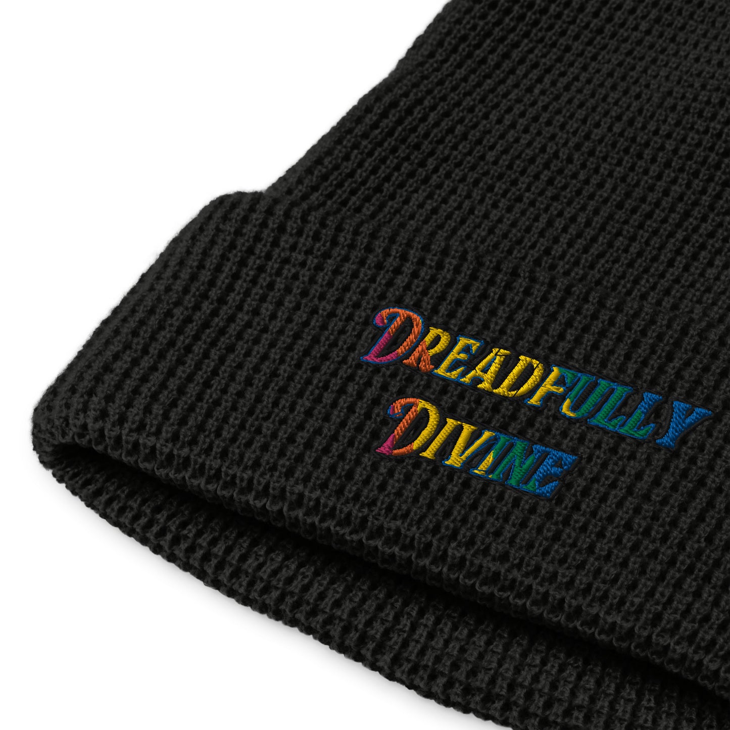 DD Logo (Multi-color) Waffle Beanie