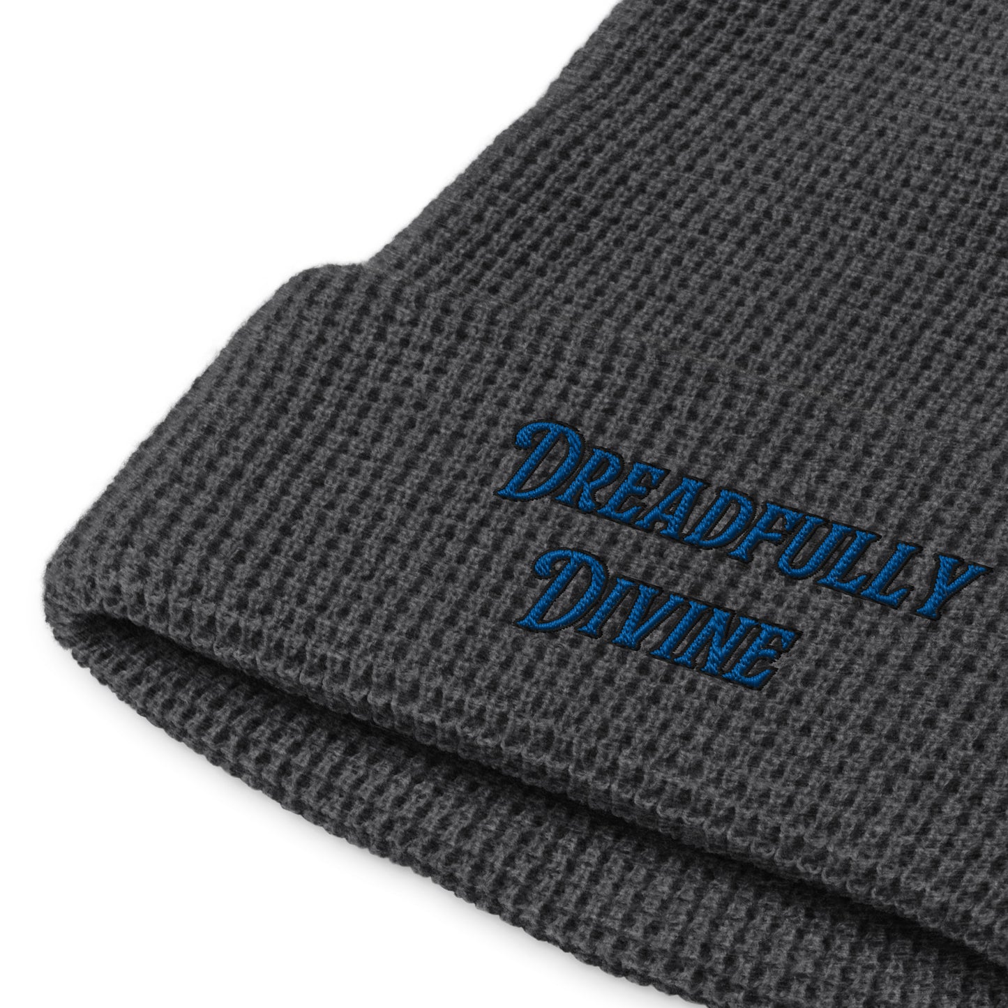 DD Logo (Blue) Waffle Beanie