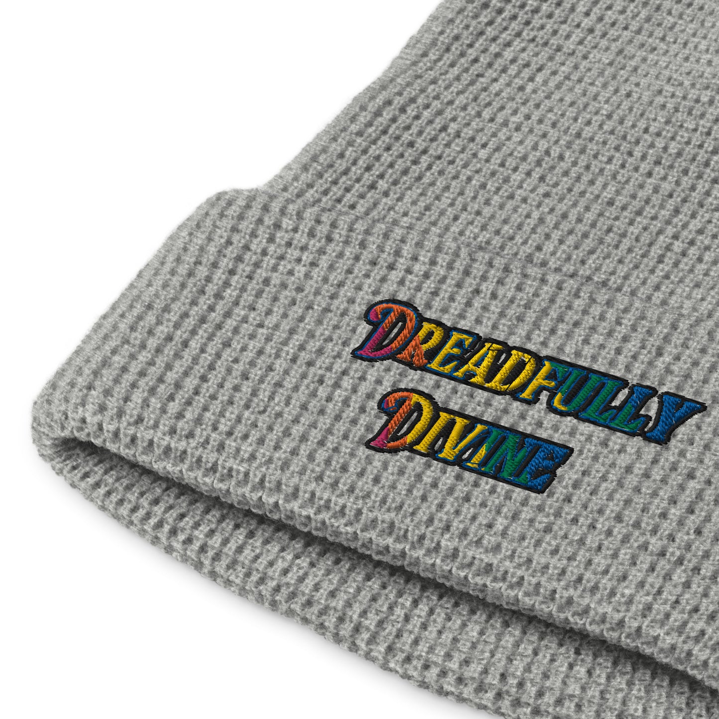 DD Logo (Multi-color) Waffle Beanie