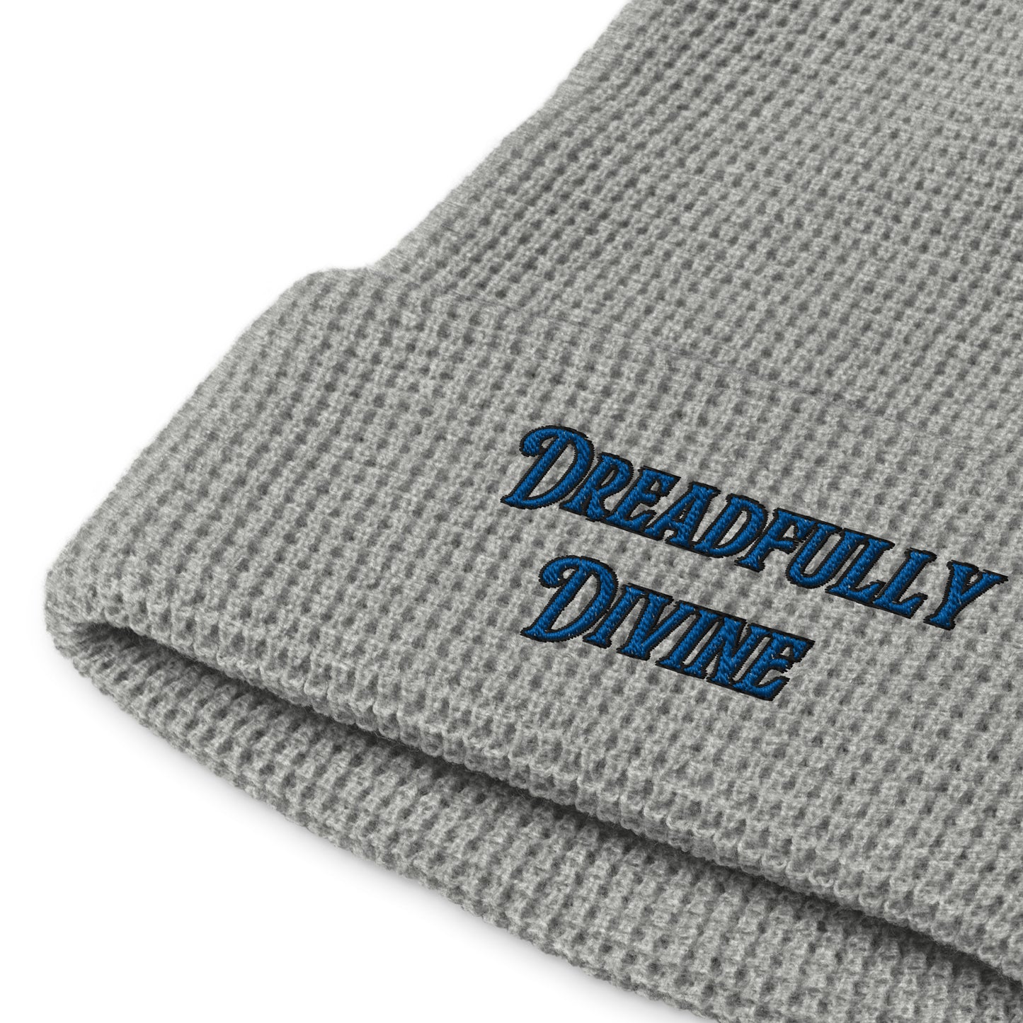 DD Logo (Blue) Waffle Beanie