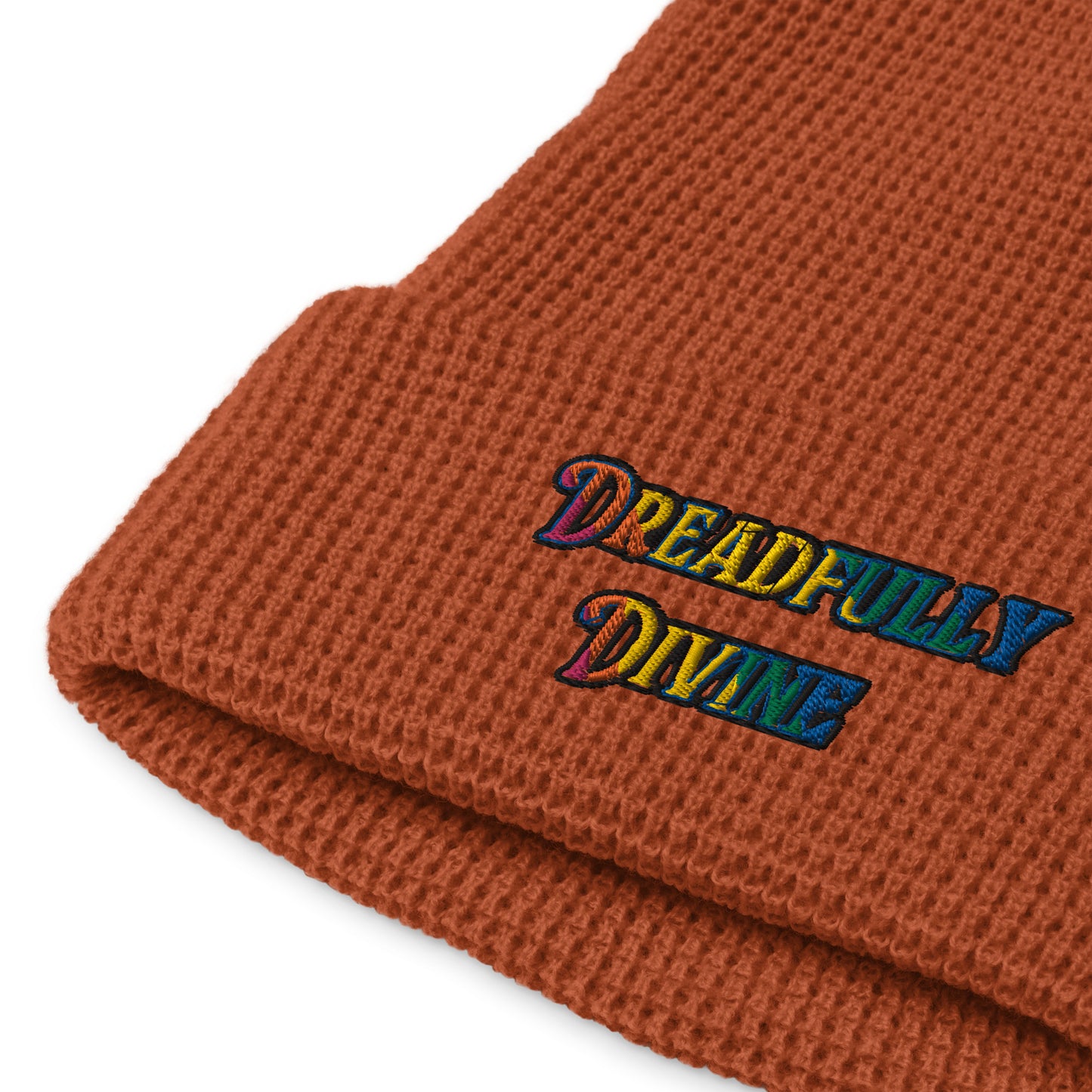 DD Logo (Multi-color) Waffle Beanie