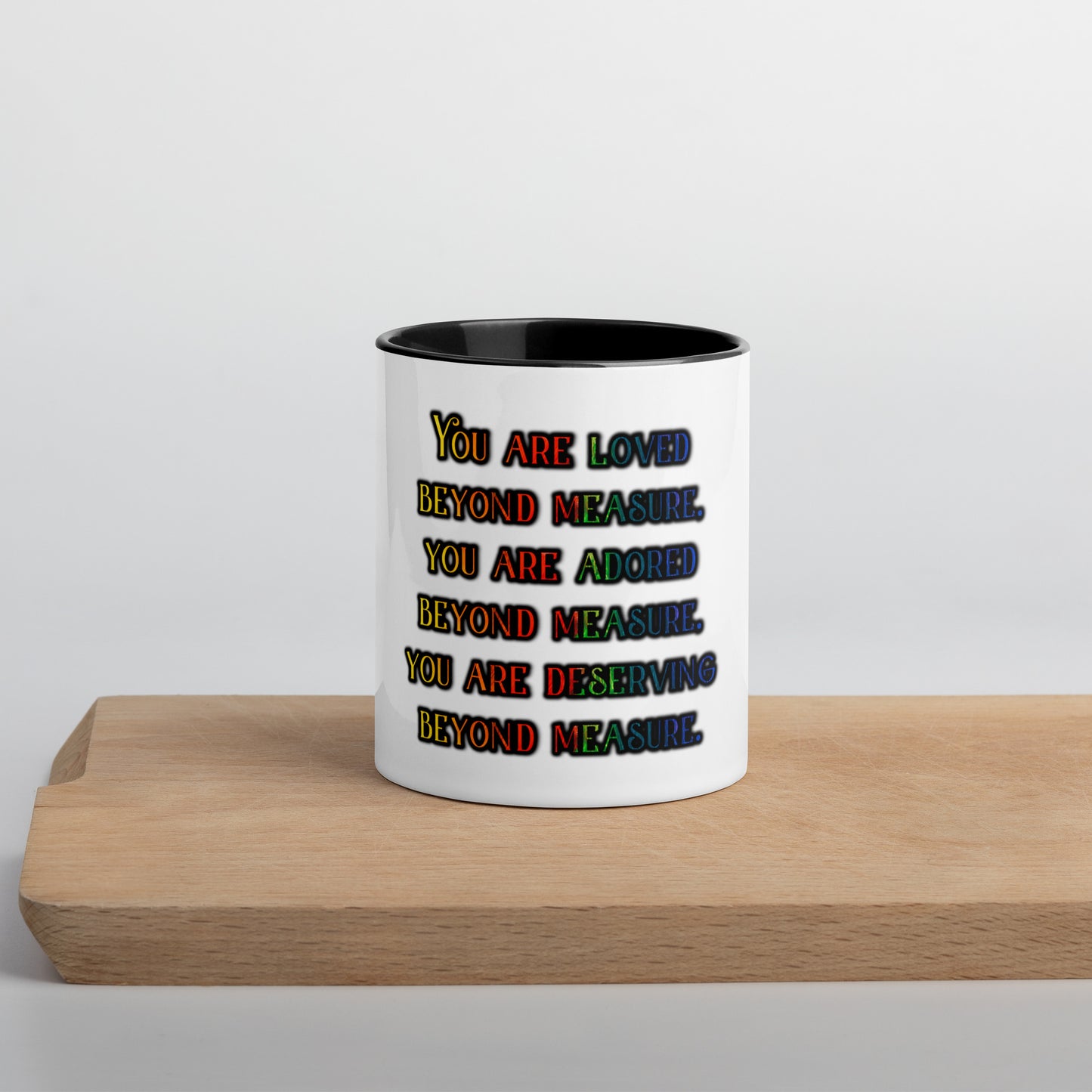 Beyond Measure Mug With Color Inside