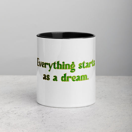 How It Starts Mug With Color Inside