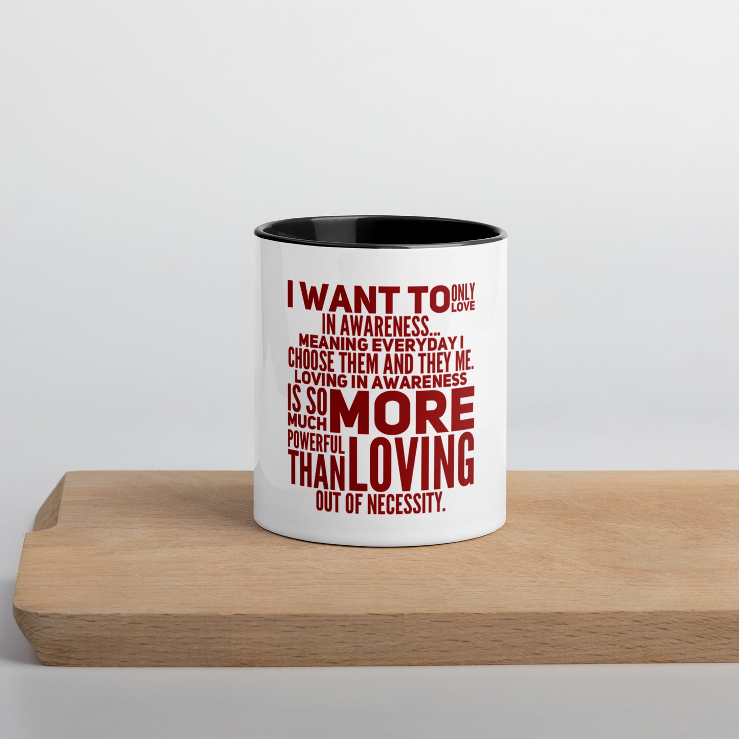 More Powerful Mug With Color Inside