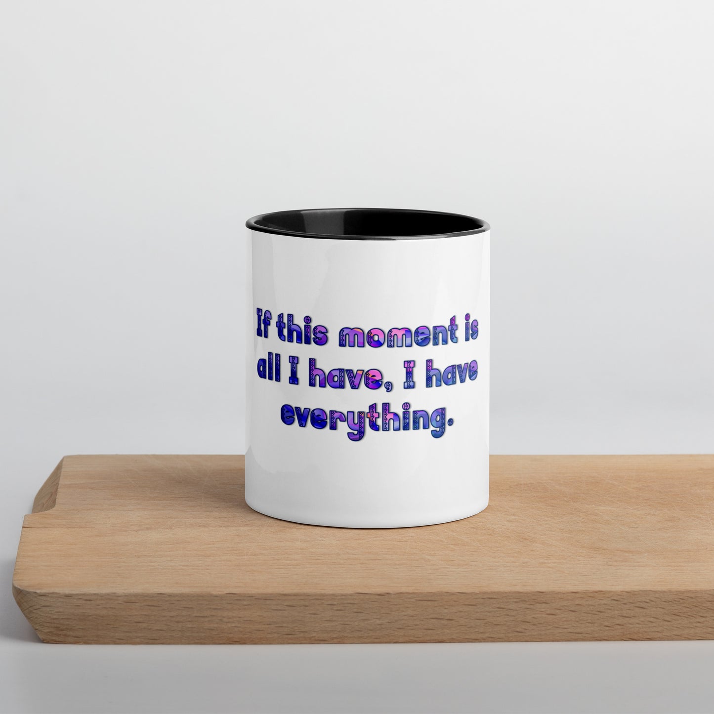 This Moment #1 Mug With Color Inside