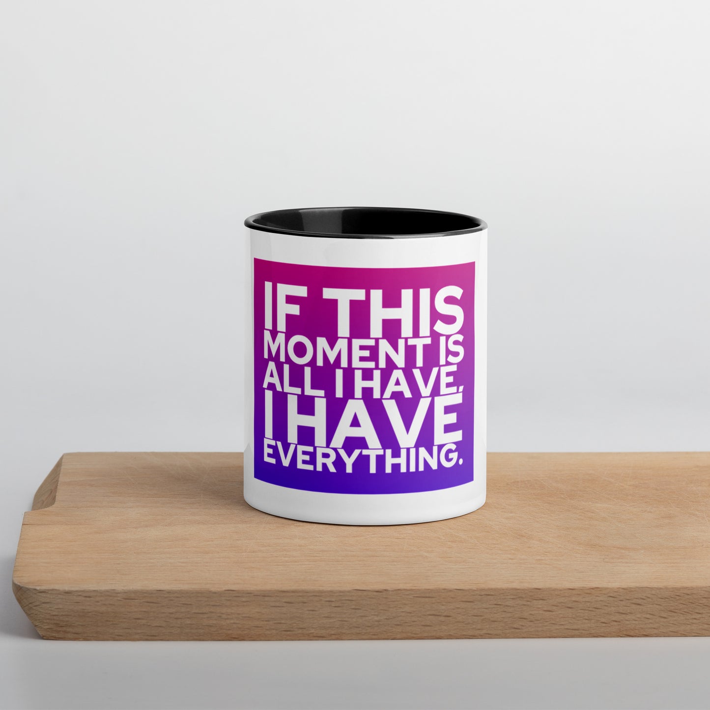 This Moment #3 Mug with Color Inside