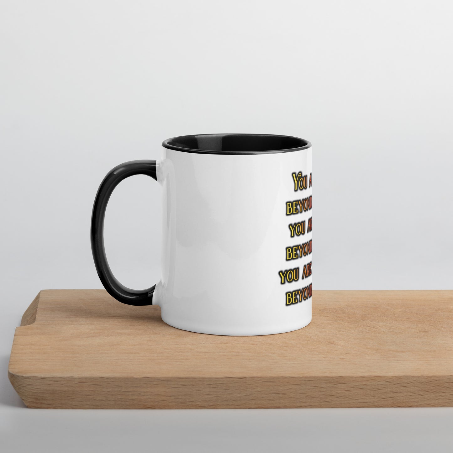 Beyond Measure Mug With Color Inside