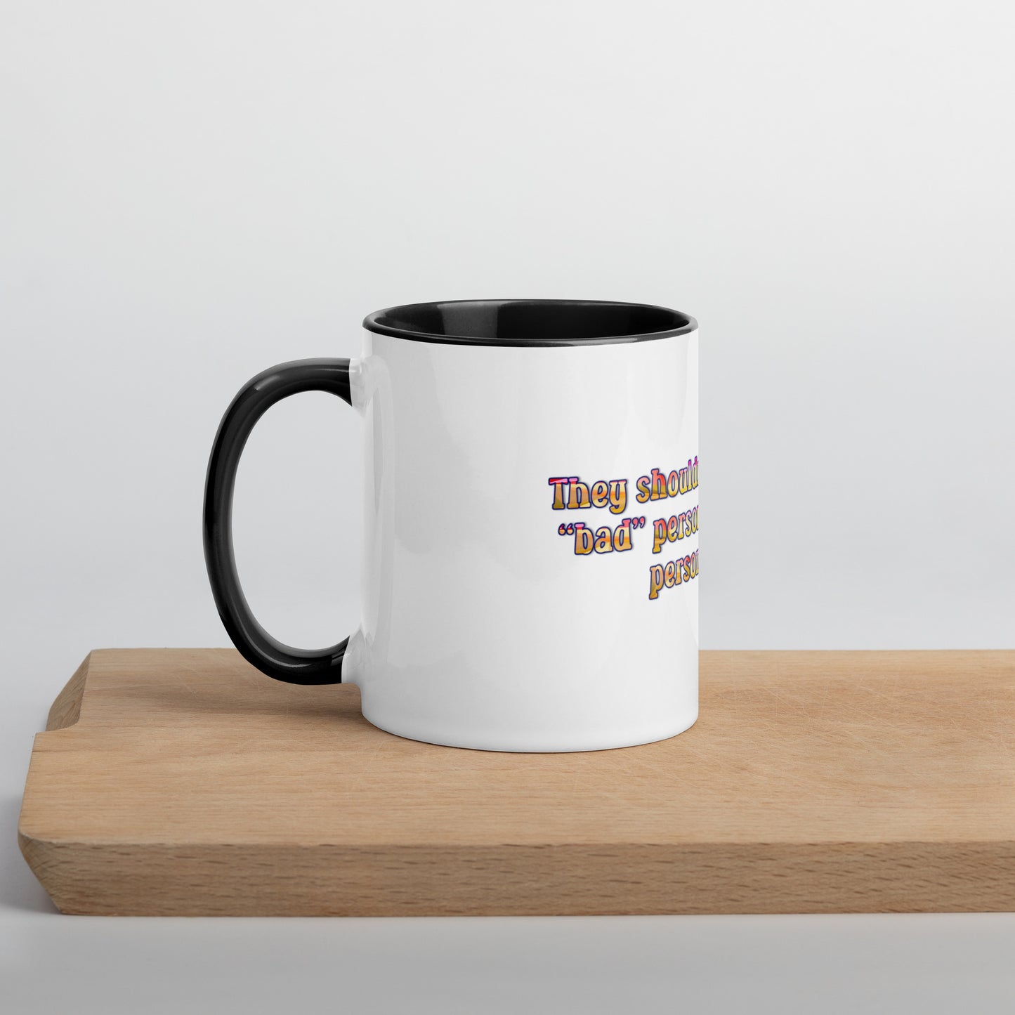 Not For You Mug With Color Inside