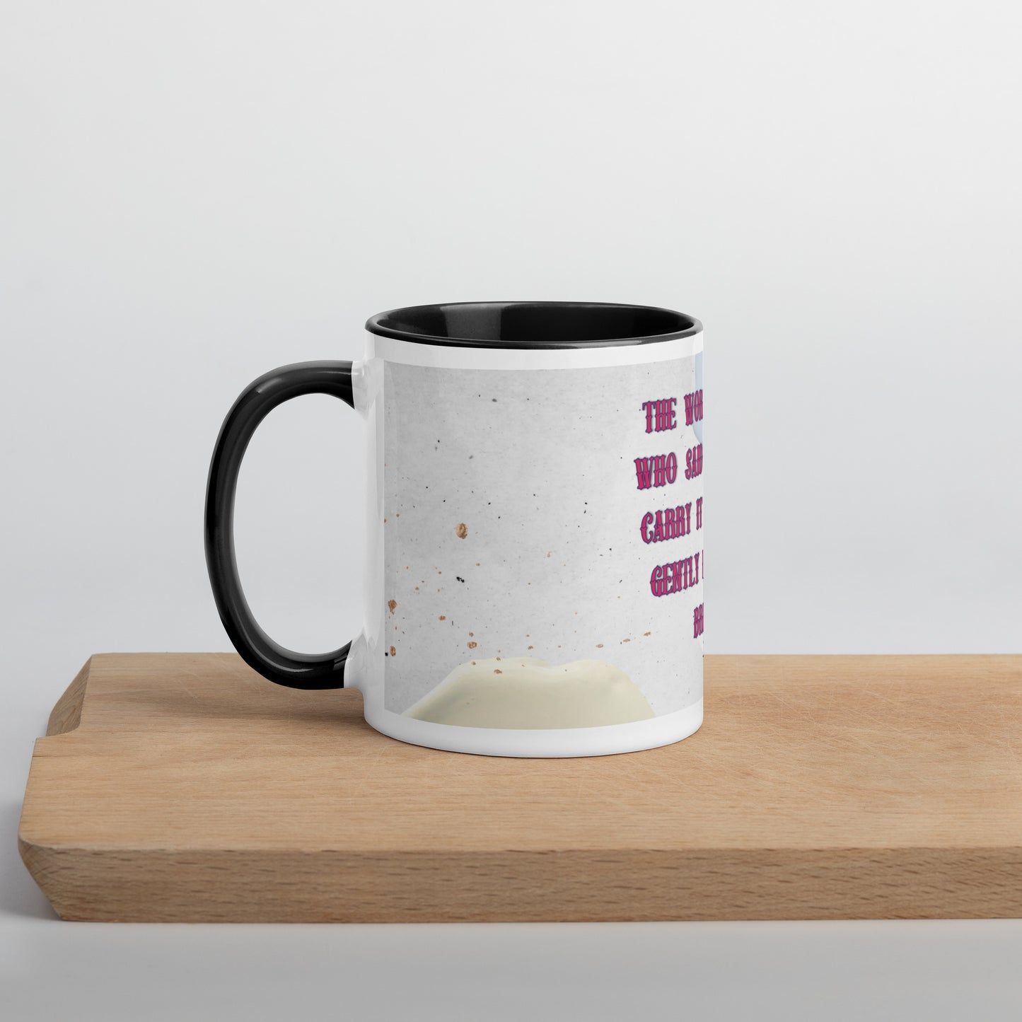 Nika's Prose (2) Mug With Color Inside