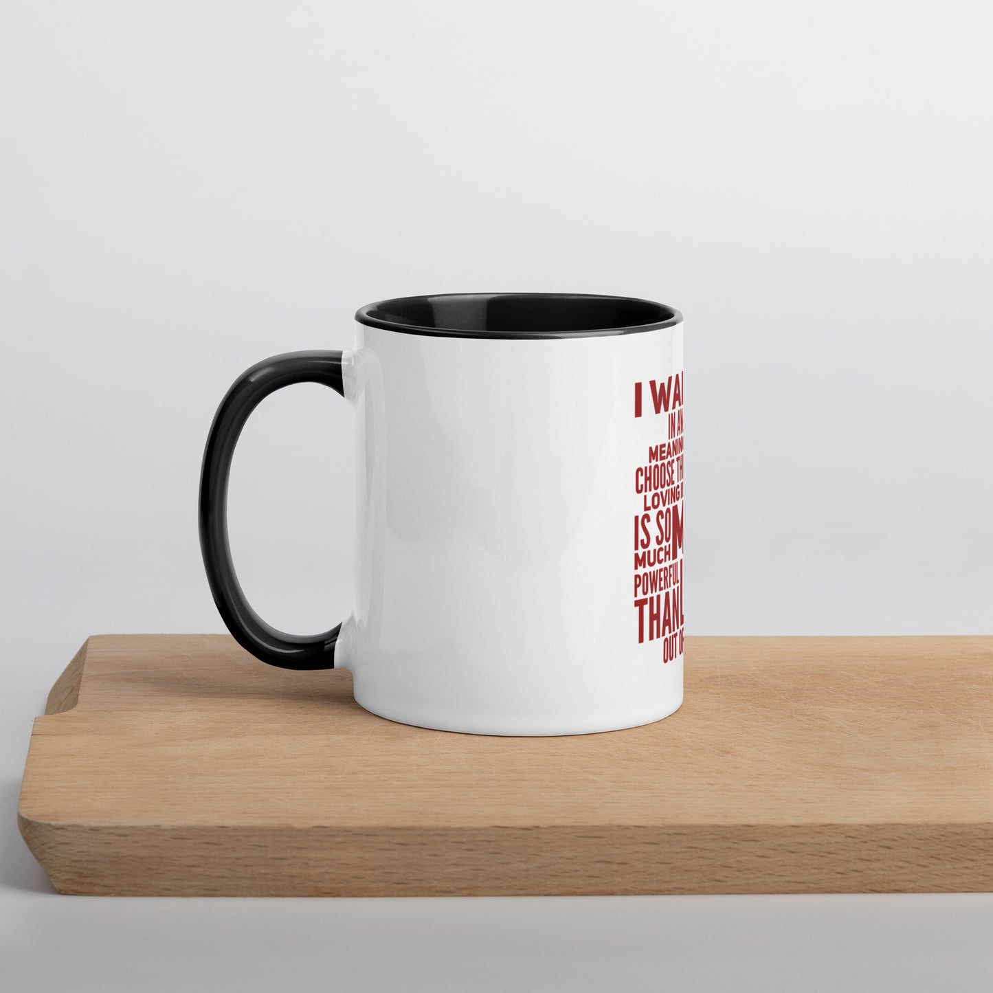 More Powerful Mug With Color Inside