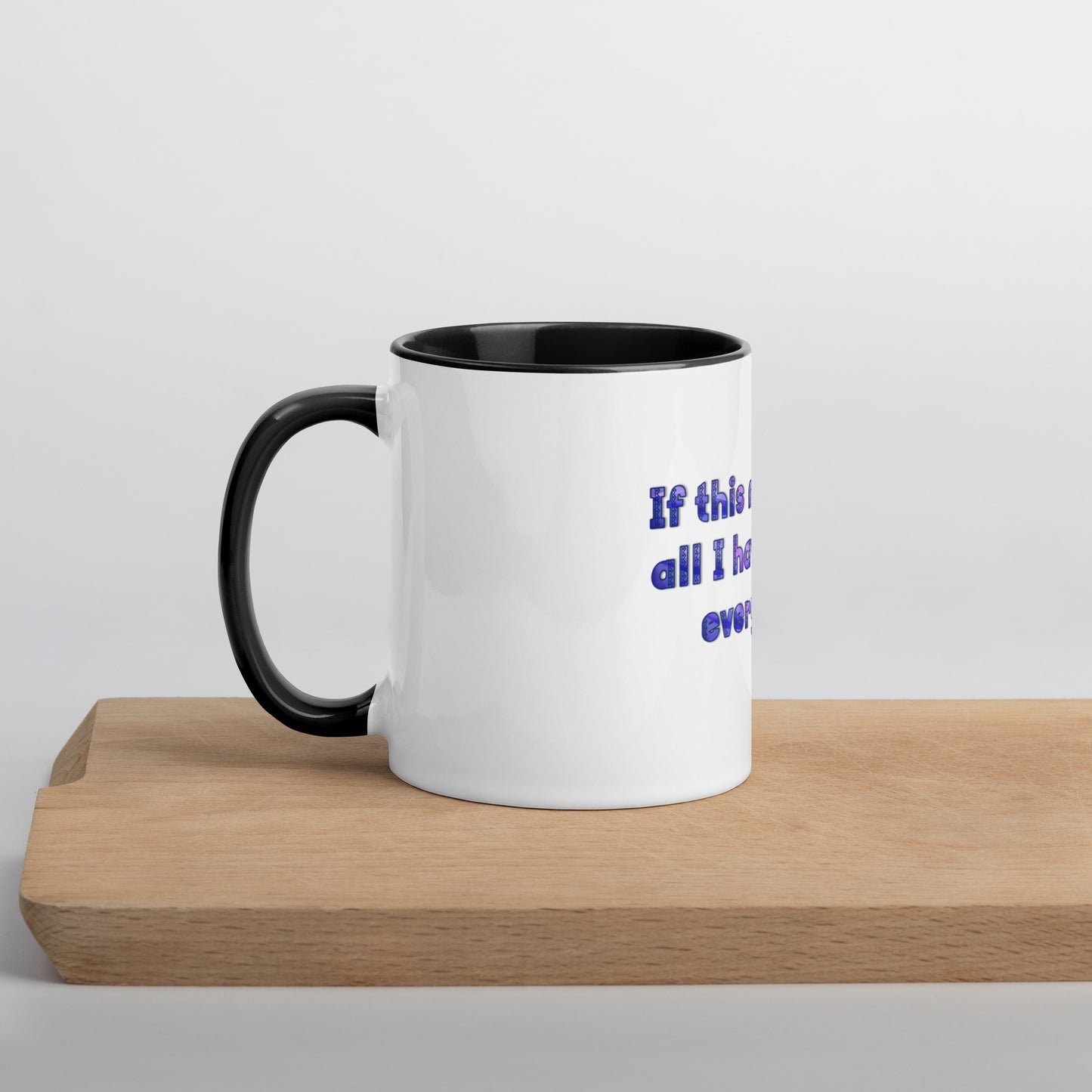 This Moment #1 Mug With Color Inside