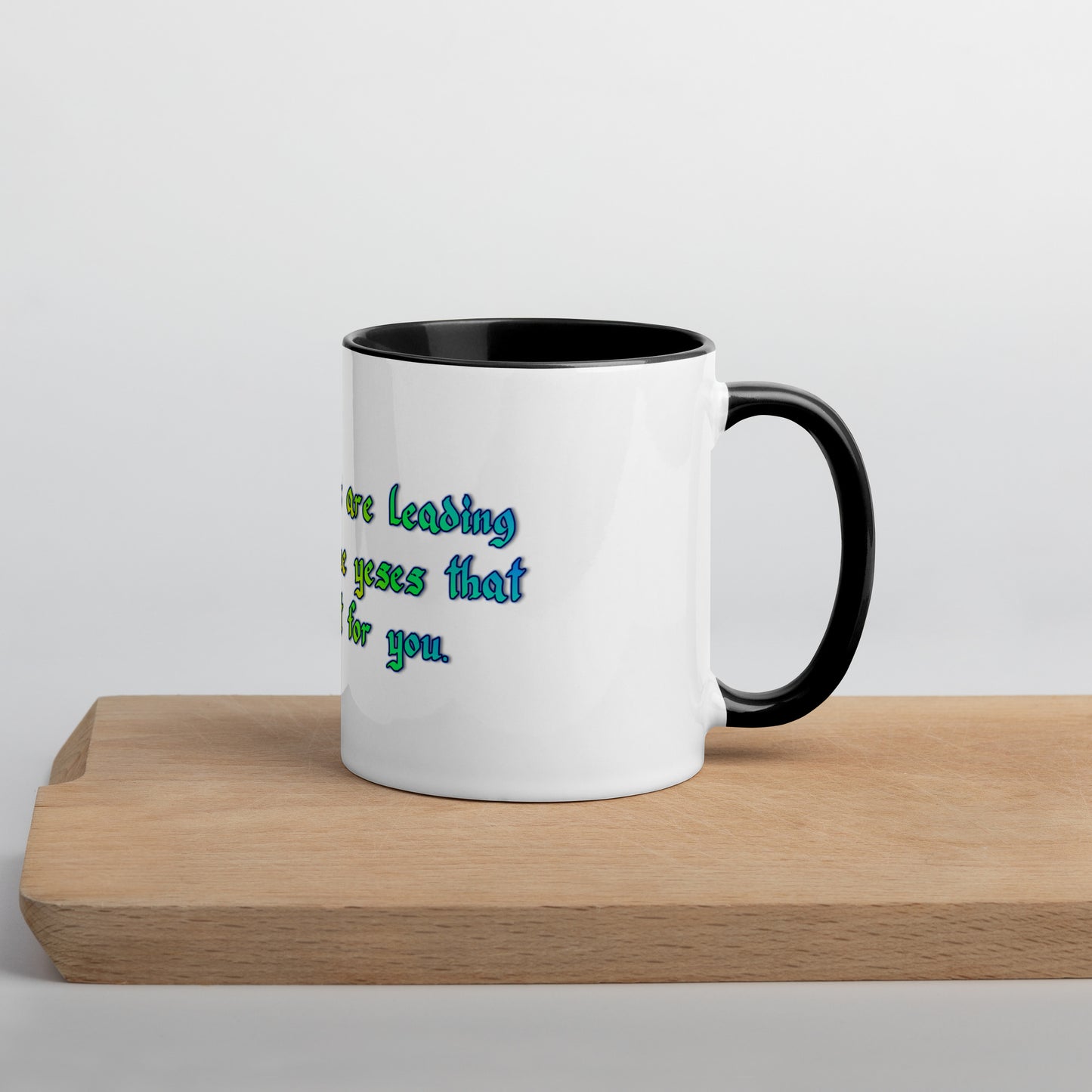 All The Noes Mug With Color Inside
