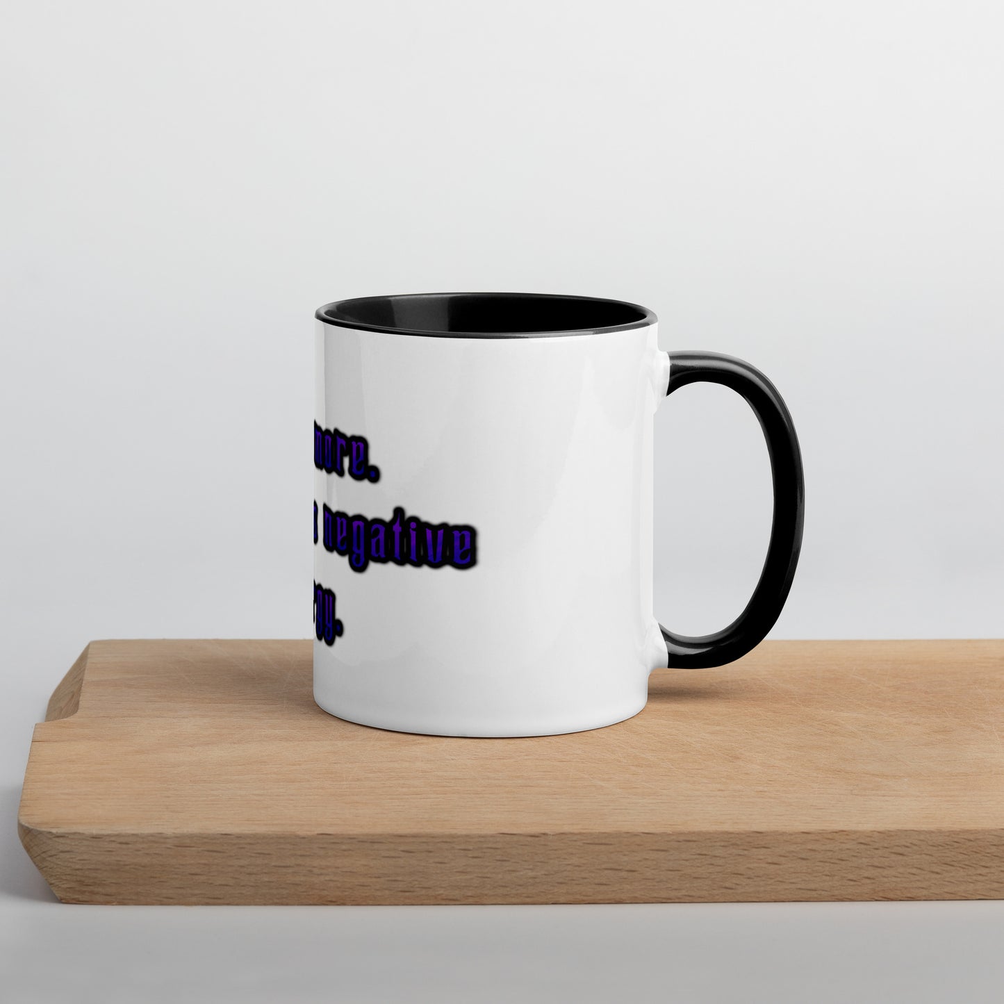 Burp More #1 Mug With Color Inside