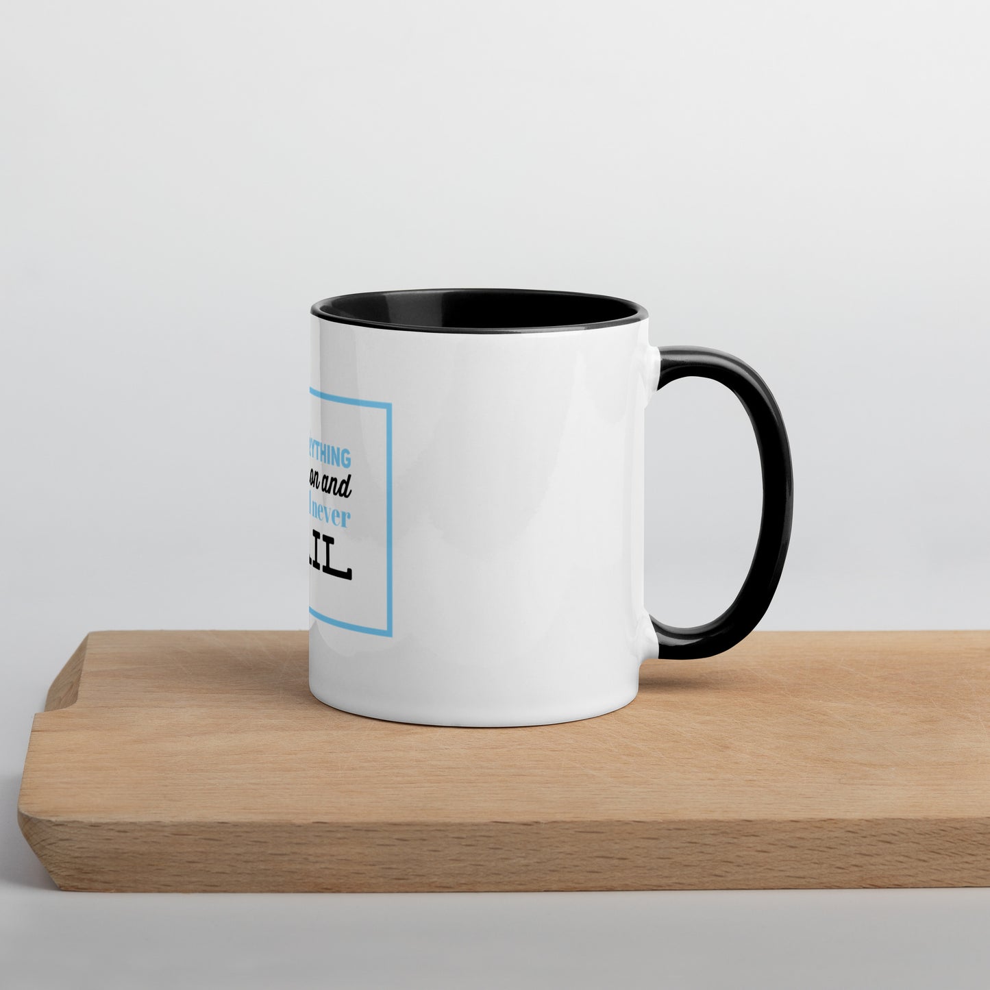 A Lesson #2 Mug With Color Inside