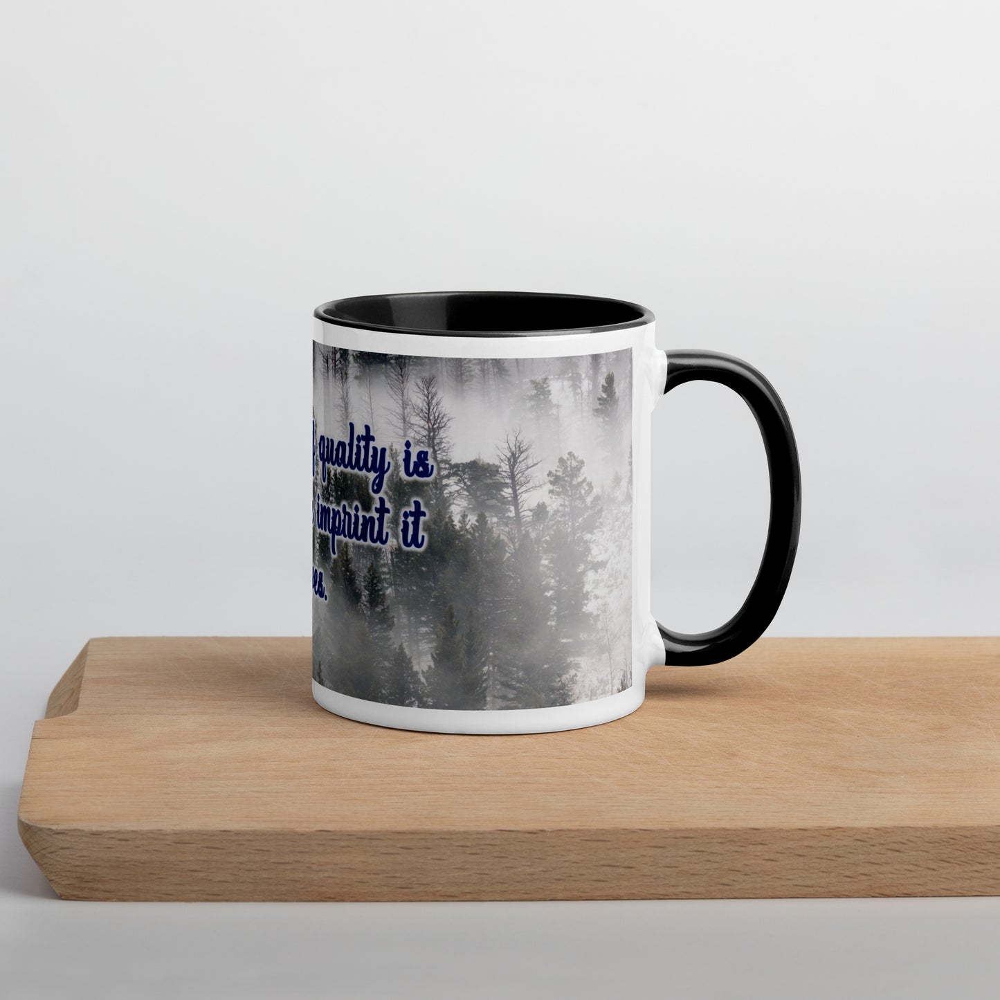 Price of Quality (2) Mug With Color Inside