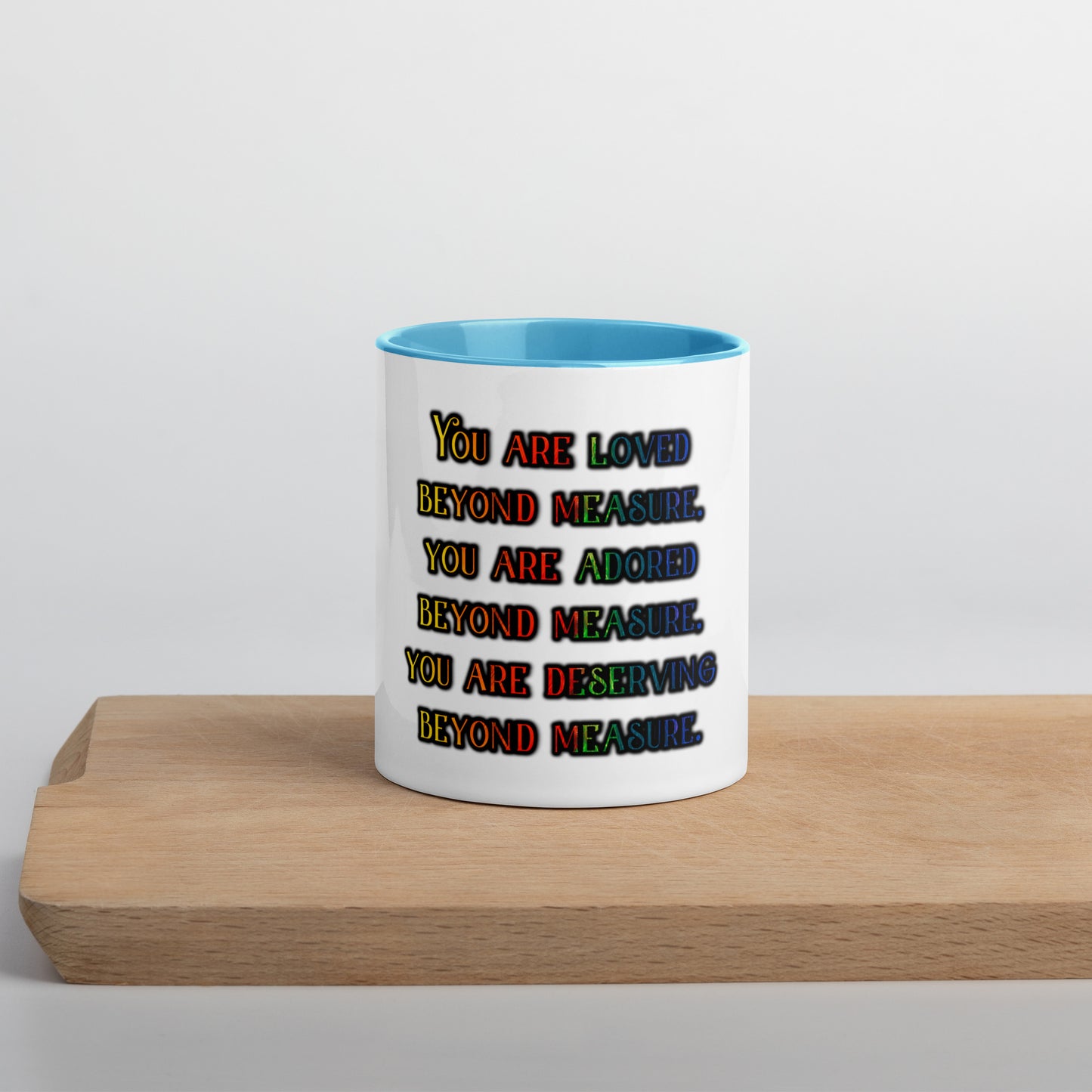 Beyond Measure Mug With Color Inside