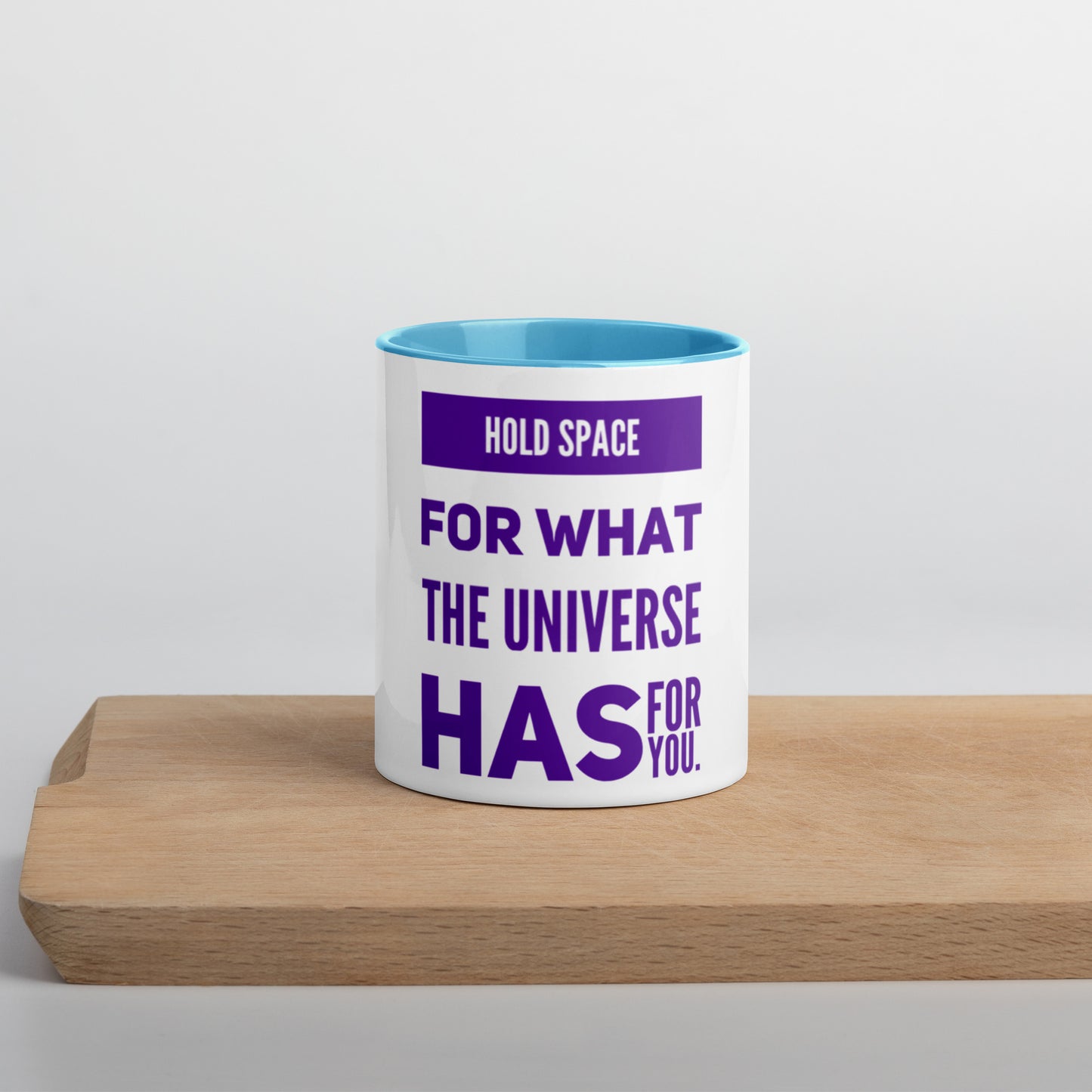 Hold Space #2 Mug With Color Inside