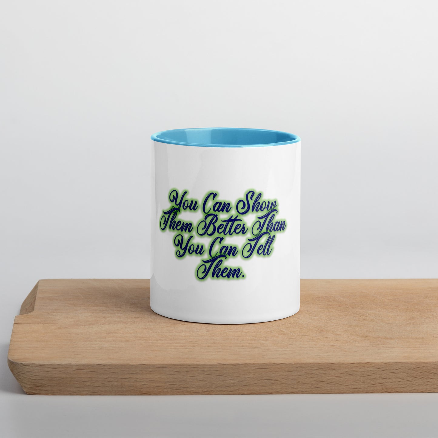 Show Them Mug With Color Inside