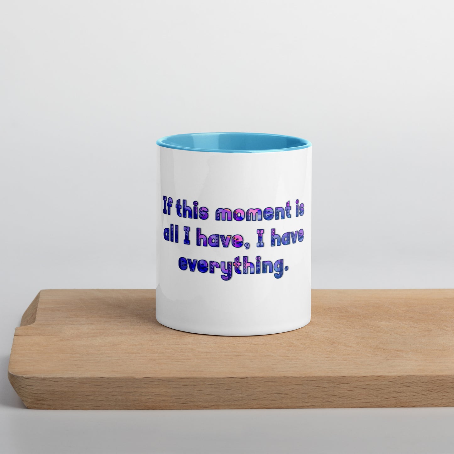 This Moment #1 Mug With Color Inside