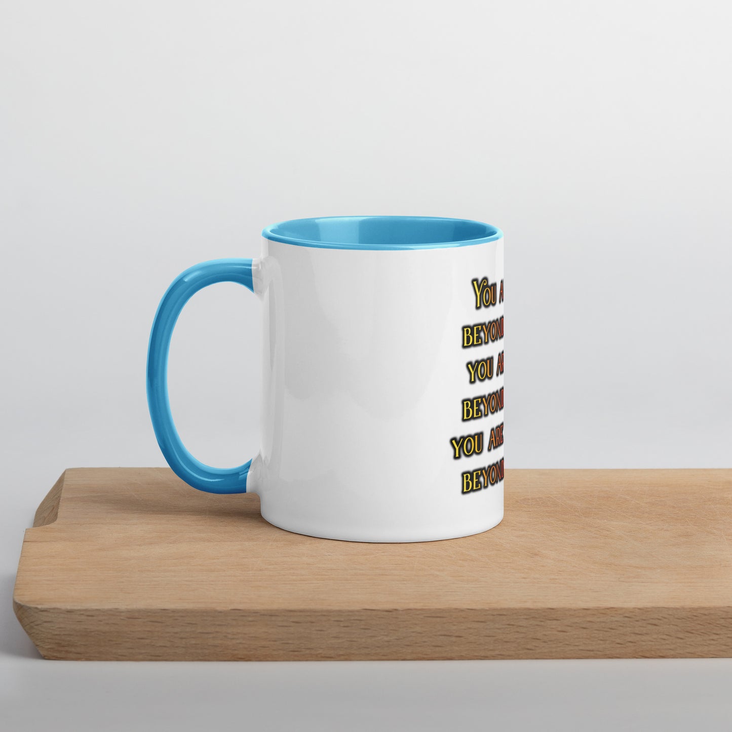 Beyond Measure Mug With Color Inside