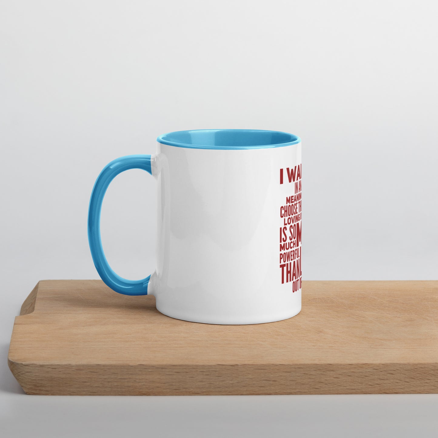 More Powerful Mug With Color Inside