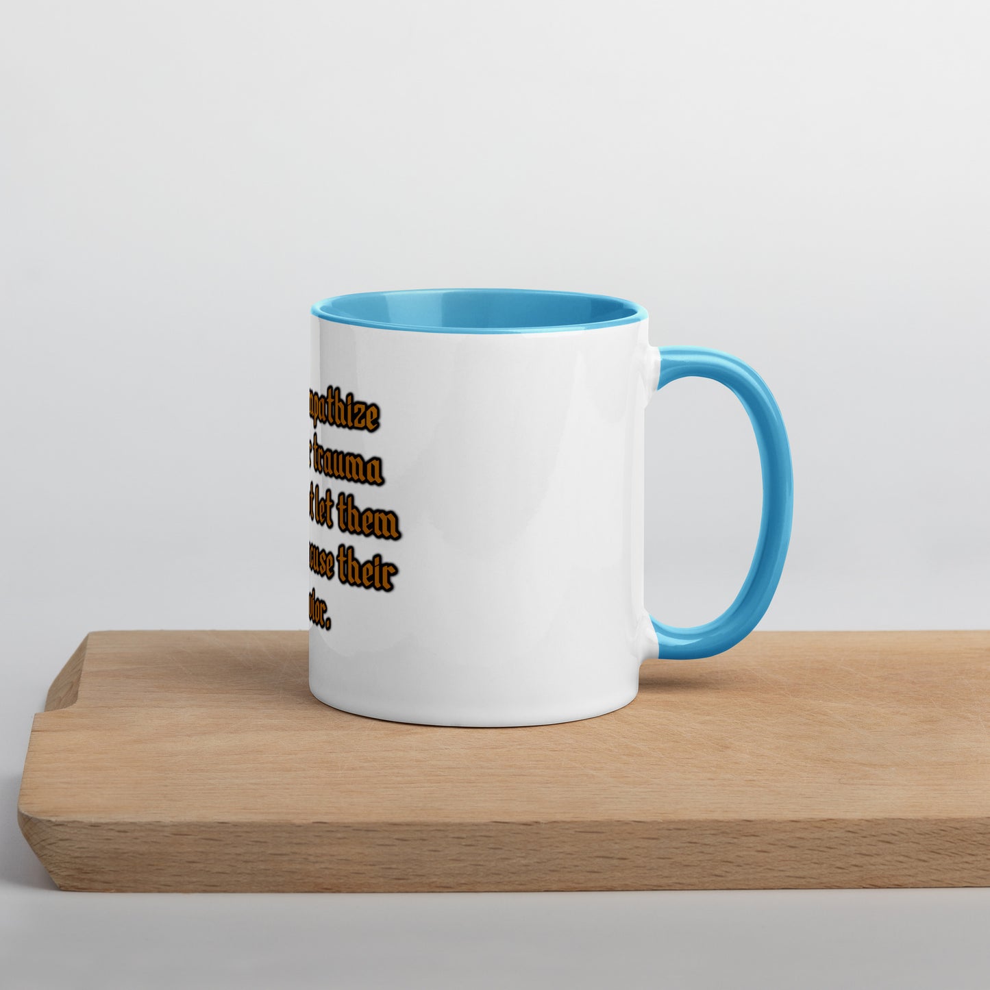 Empathy #1 Mug With Color Inside