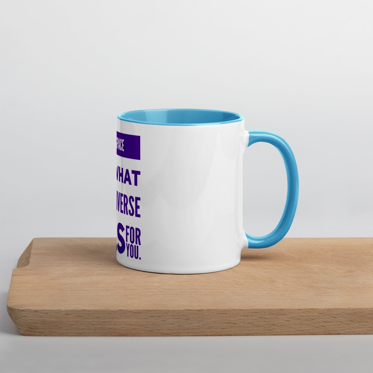 Hold Space #2 Mug With Color Inside