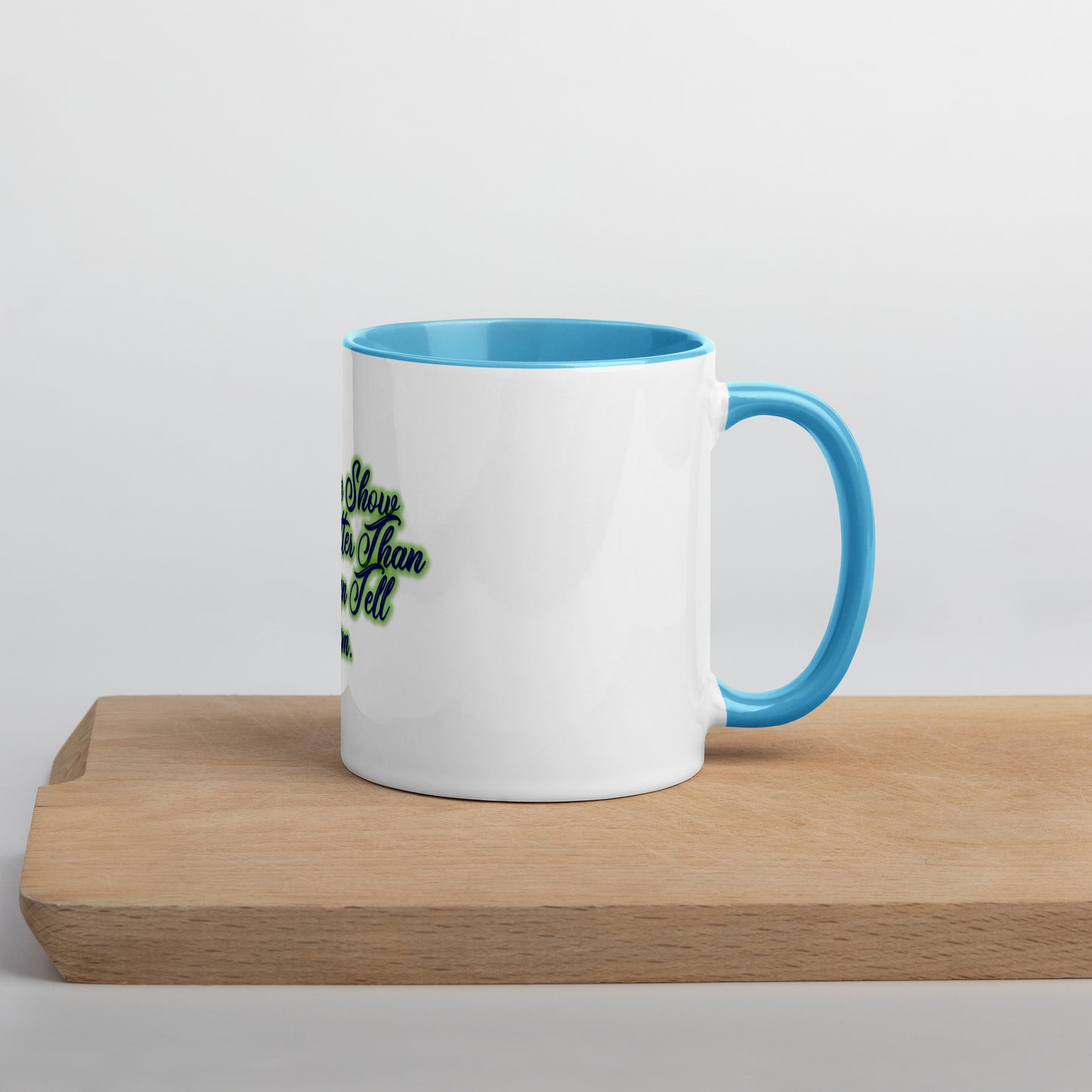 Show Them Mug With Color Inside