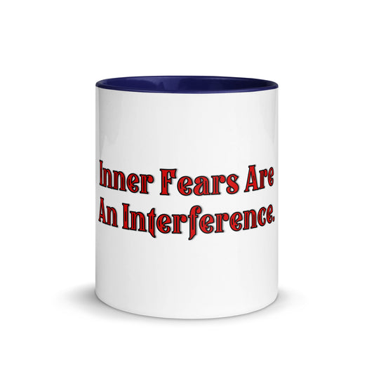 Inner Fears Mug With Color Inside