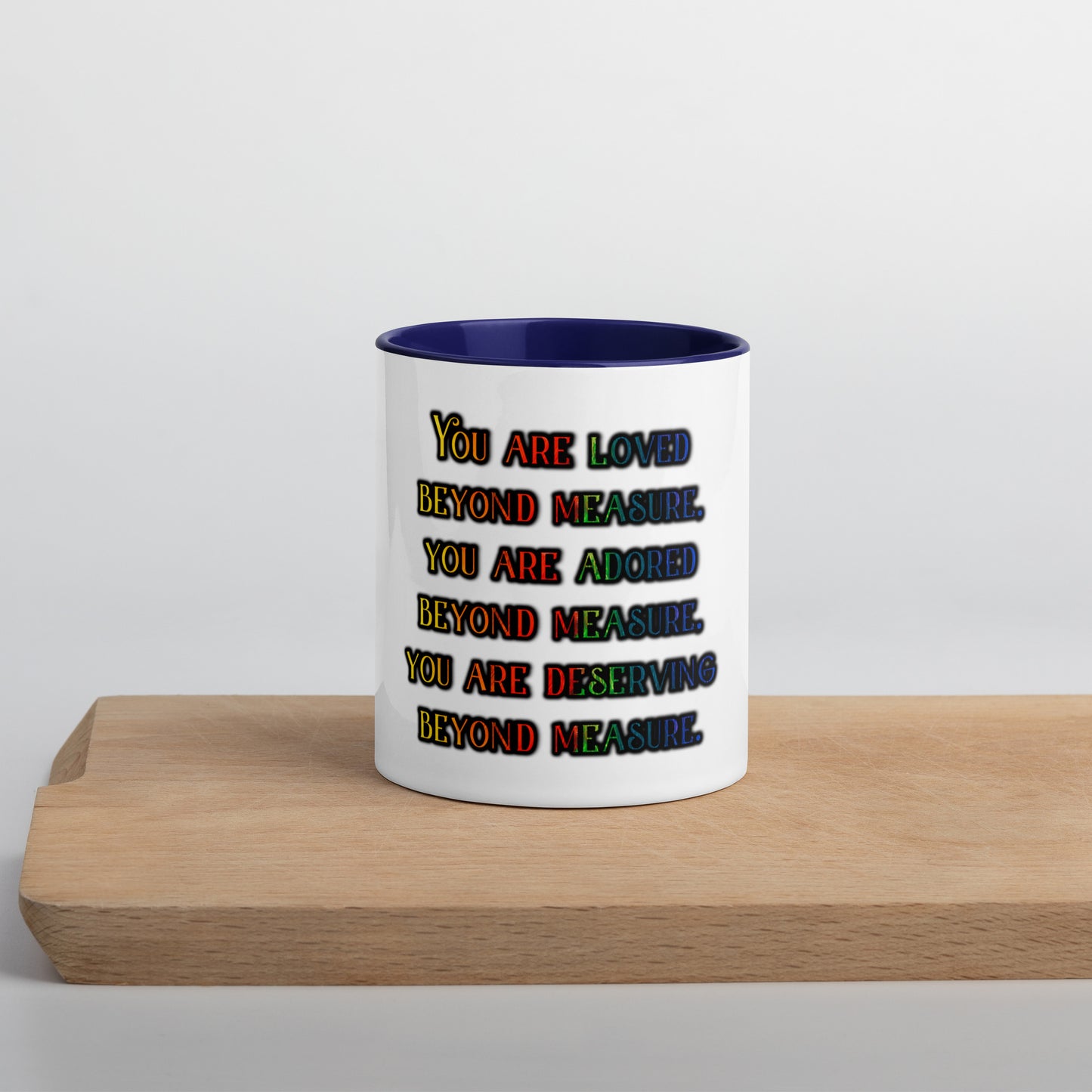 Beyond Measure Mug With Color Inside