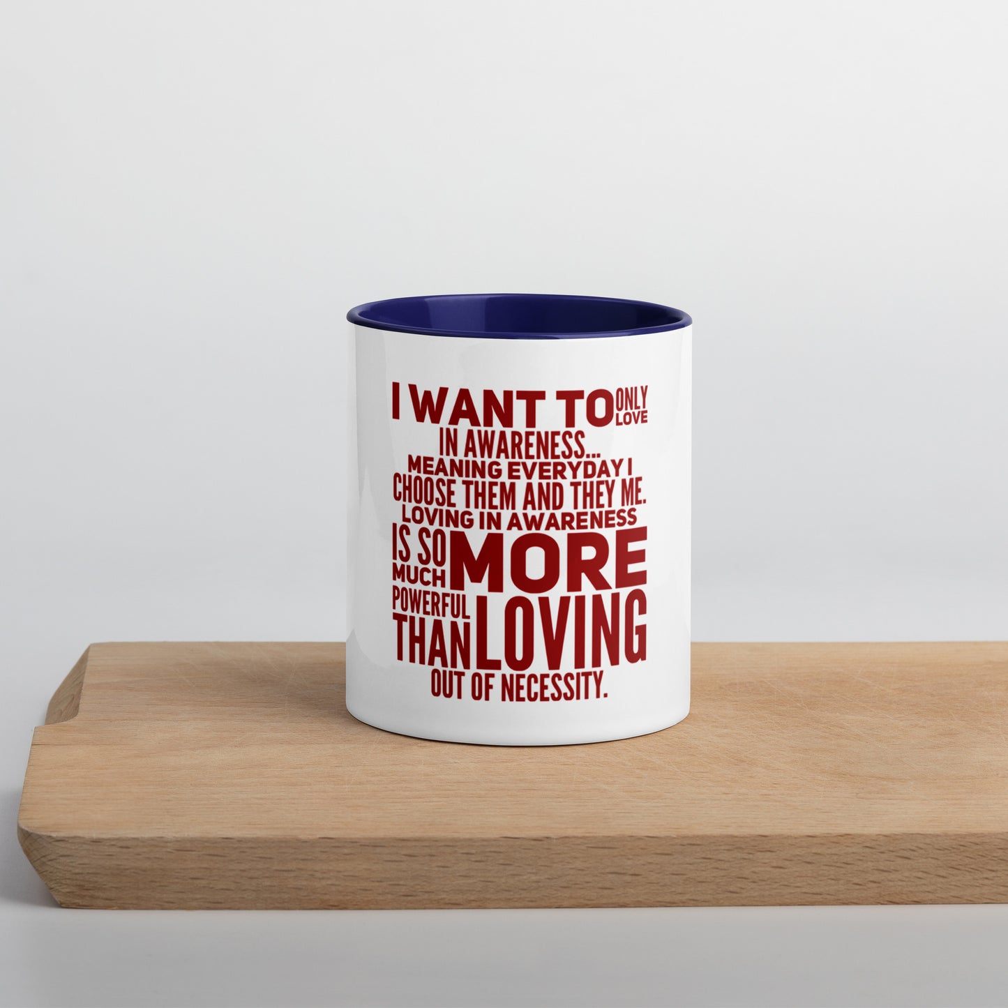 More Powerful Mug With Color Inside