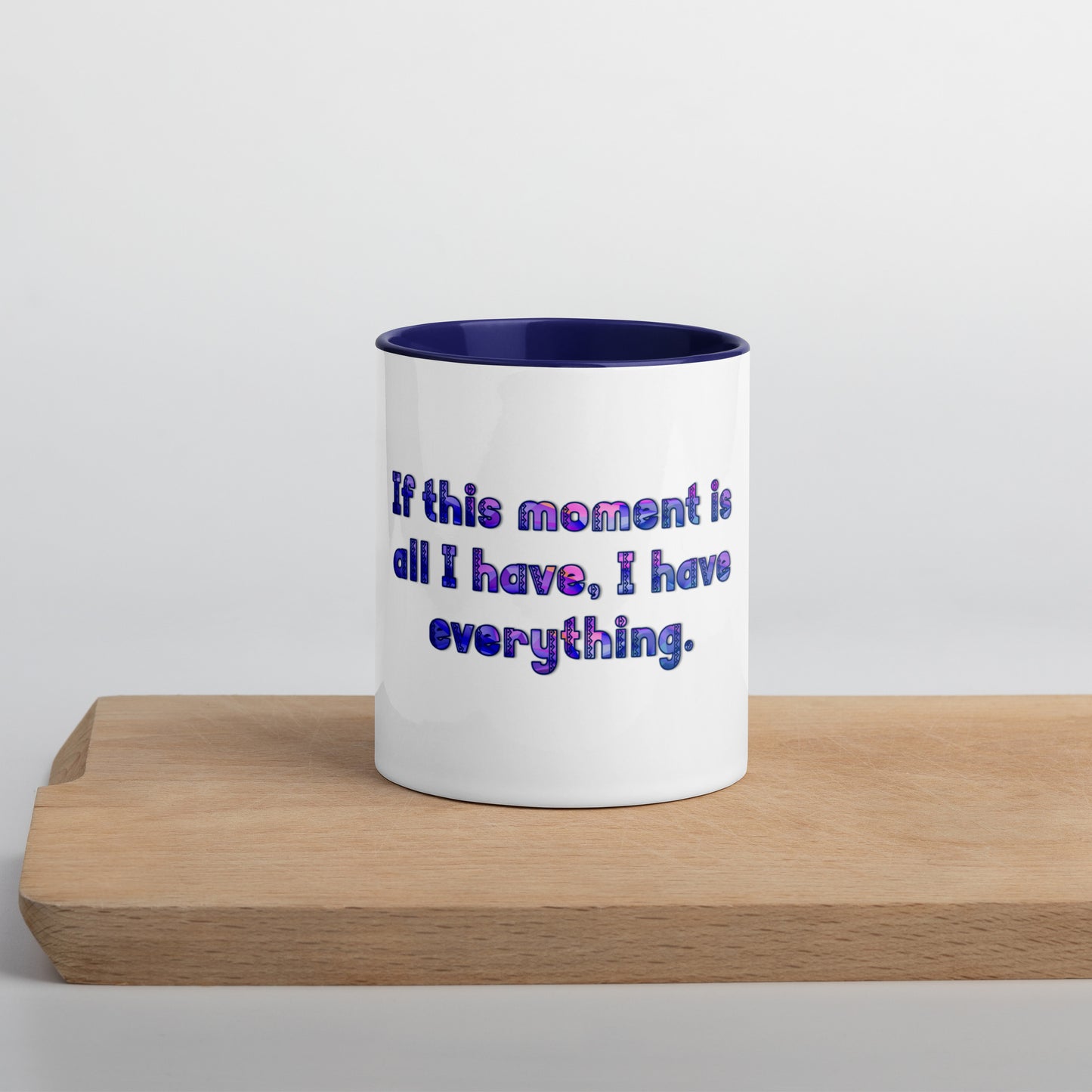 This Moment #1 Mug With Color Inside