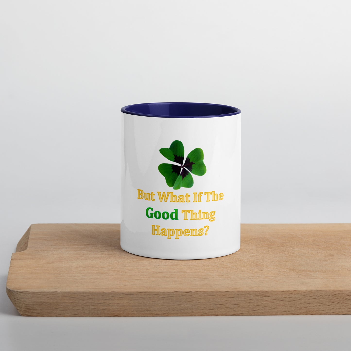 The Good Thing #2 Mug With Color Inside