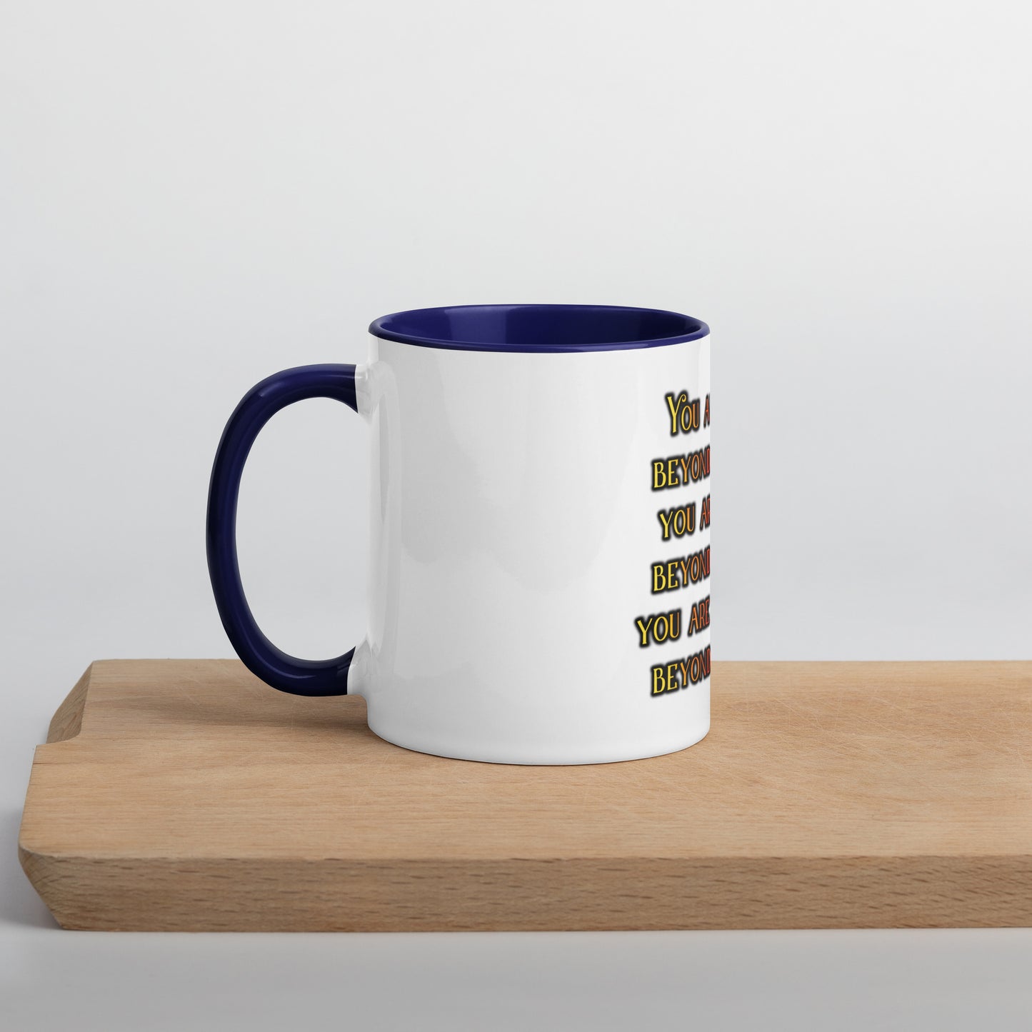 Beyond Measure Mug With Color Inside