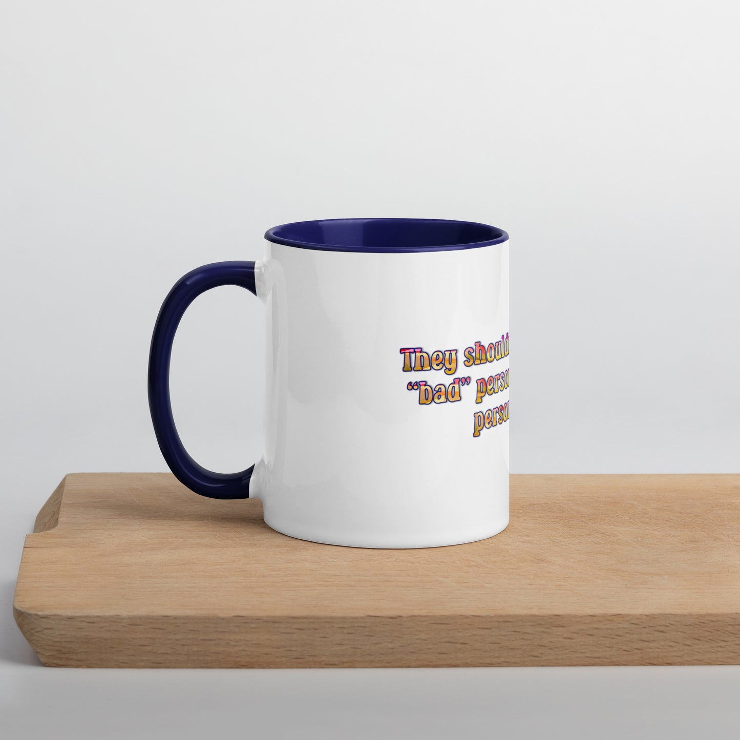 Not For You Mug With Color Inside