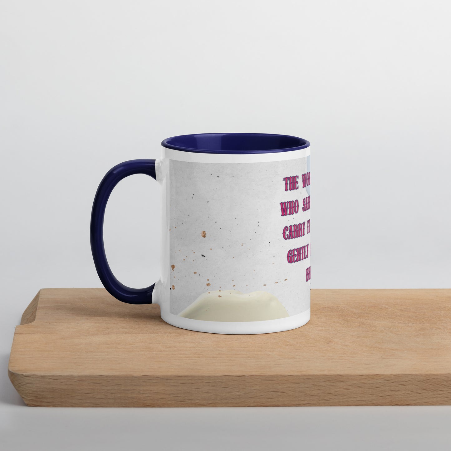 Nika's Prose (2) Mug With Color Inside