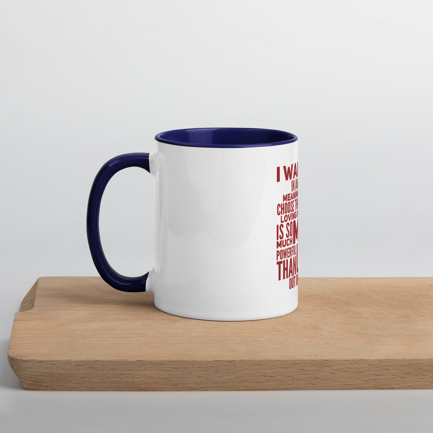 More Powerful Mug With Color Inside